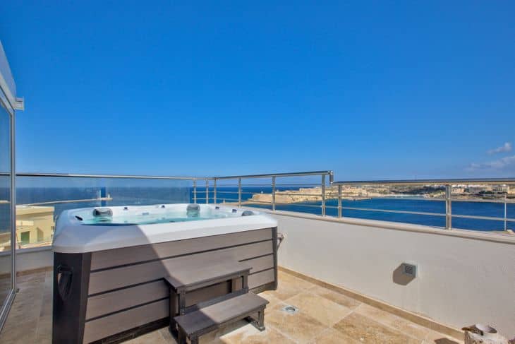 Property for Rent in Malta: Valletta Seaview Penthouse Malta Luxury Homes