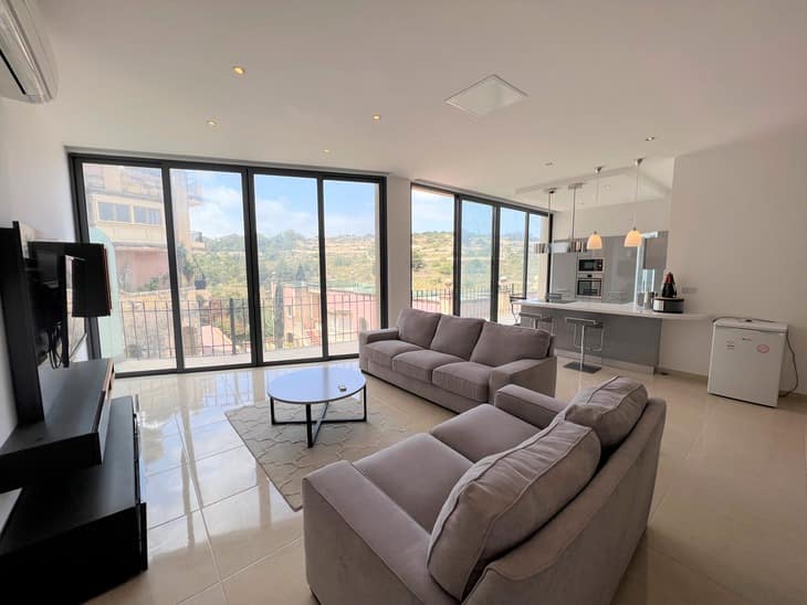 Property For Rent in Malta: Madliena Lifestyle apartment with views - Malta Luxury Homes