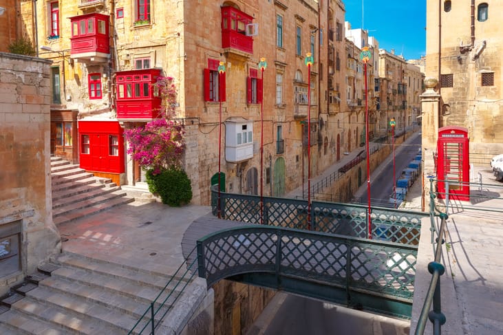 Property for Rent in Malta: Valletta B&B - Malta Luxury Homes